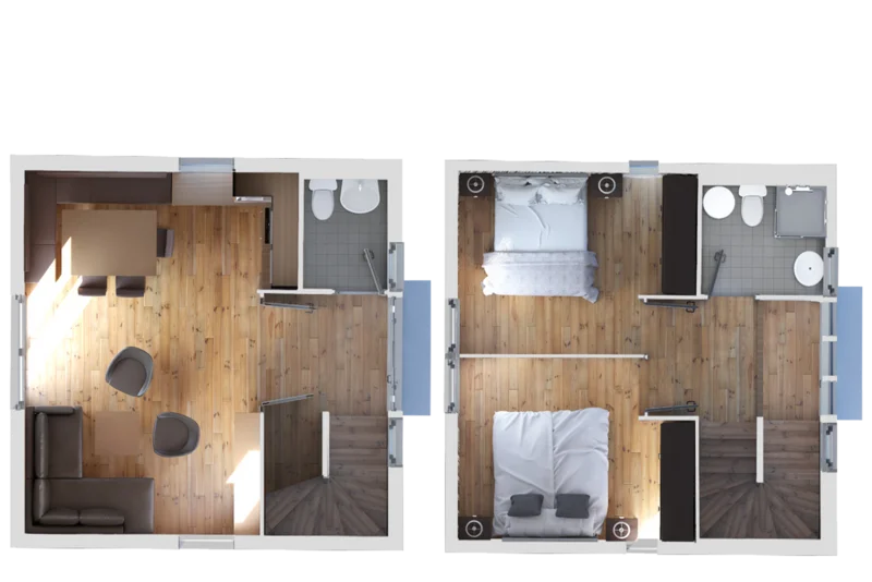 Apartamenty Lake Resort_Woody plan