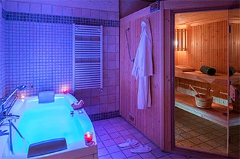romantic - sauna